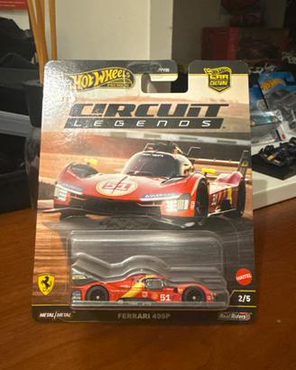 Hot Wheels -1:64 -Ferrari 499P -Circuit Legends-