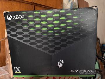 Xbox serie x con controller e imballo originale