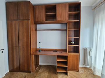 Armadio con libreria