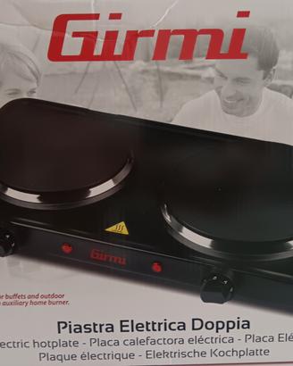 fornello elettrico due piastre 