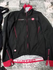 Completo invernale Castelli rosso corsa Taglia M