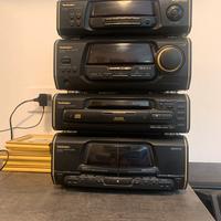 Technics dolby stereo 5 speakers vintage