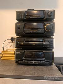 Technics dolby stereo 5 speakers vintage