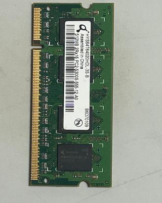 RAM Qimonda HYS64T64020HDL-3S-B