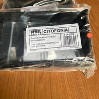 Scatola incasso 2 moduli con passacavi Urmet