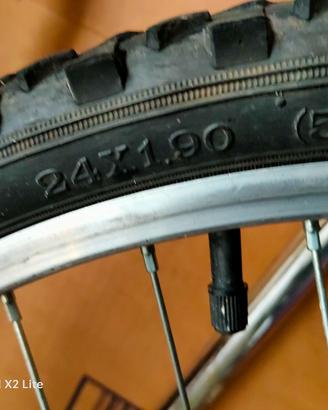 Bicicletta ruote da 24"
