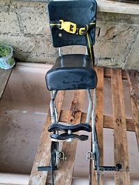 sedile anteriore e  posteriore  bici 