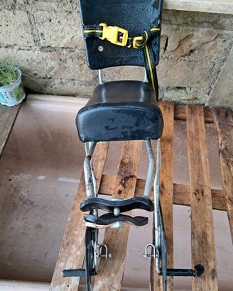 sedile anteriore e  posteriore  bici 