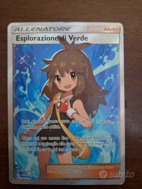 carta pokemon allenatore esplorazione di verde