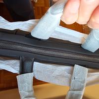 NAVA DESIGN BRIEFCASE EASY ADVANCE LEATHER COOFEE 