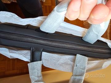 NAVA DESIGN BRIEFCASE EASY ADVANCE LEATHER COOFEE 