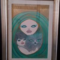 Novella PARIGINI - abbraccio con gatto