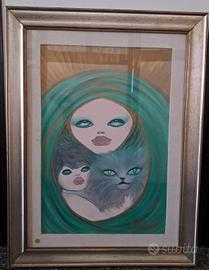 Novella PARIGINI - abbraccio con gatto