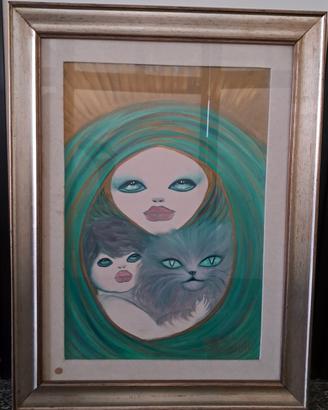 Novella PARIGINI - abbraccio con gatto