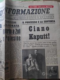 Giornale d'epoca