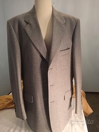 Giacca grigia in pura lana