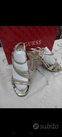 Sandali GUESS oro tacco a spillo 38