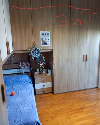 cameretta da letto a ponte