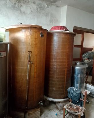 serbatoio in vetroresina 