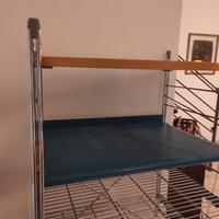 Libreria Frezza a scaffale metallo-legno
