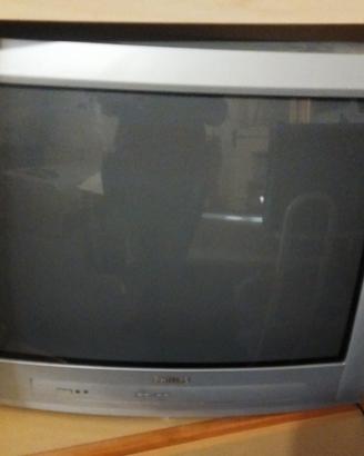 TV Philips tubo catodico senza telecomando 