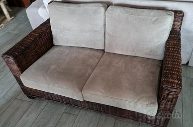 Divano in RATTAN Naturale