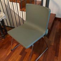 4 sedie in ecopelle imbottite IKEA LILLÅNÄS