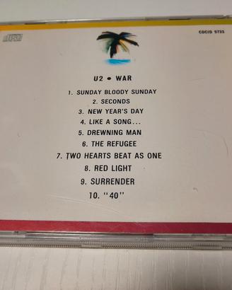 CD U2 - War