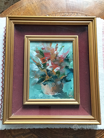 Quadro vintage intitolato "Fiori"