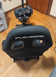 Postazione playseat con tappeto + cuffie A10