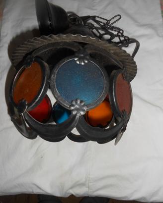 lampadario in ferro