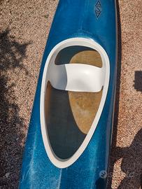 Canoa vetroresina mare lago fiume