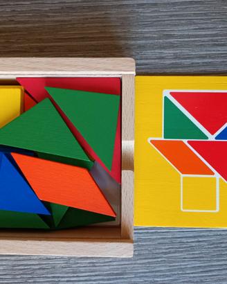 TANGRAM PUZZLE CINESE 32 PEZZI