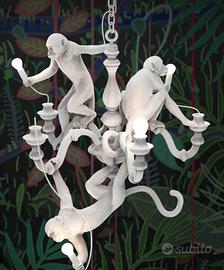 Monkey chandelier Seletti