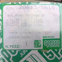 guarnizione testata spesso alfa Romeo 