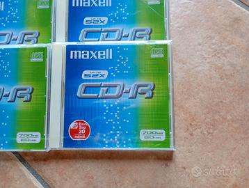 CD-R MAXELL 52x, 700 mb, 80 min
