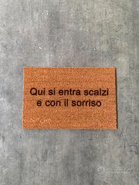 ZERBINO TAPPETO "SORRISO"