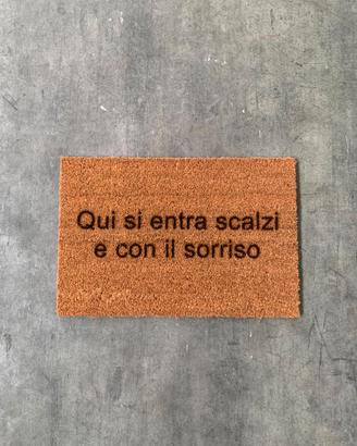 ZERBINO TAPPETO "SORRISO"