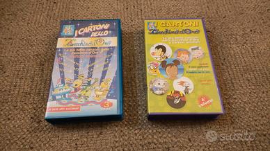 I Cartoni dello Zecchino d'Oro Vol.3 e Vol.4 VHS