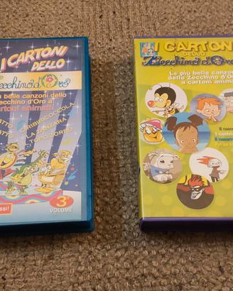 I Cartoni dello Zecchino d'Oro Vol.3 e Vol.4 VHS