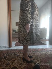 cappotto di pelliccia giaguaro 