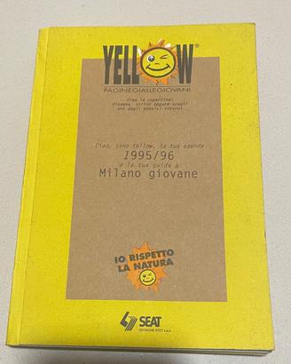 Yellow pagine gialle giovani Milano 1995/96