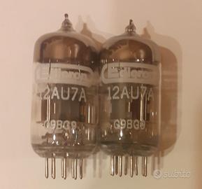 Coppia Valvole 12AU7 / ECC82 Edicron funzionante 