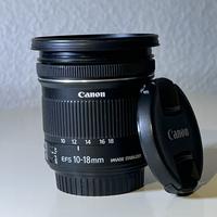 Canon 10-18mm F4.5-5.6 COME NUOVO