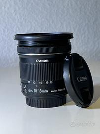 Canon 10-18mm F4.5-5.6 COME NUOVO