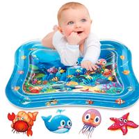 Tappetino con acqua per tummy time neonato