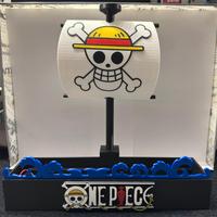 espositore Kinder a tema One piece 