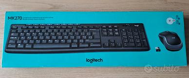 logitech mk 270 keybord + mouse wireless