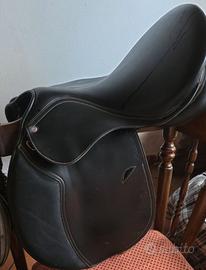 Sella fouganza da dressage e salto! Mis 17