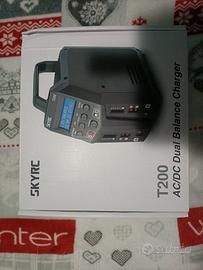 SkyRc T200 caricabatterie due canali